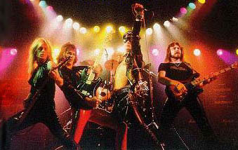 Judas Priest in leather